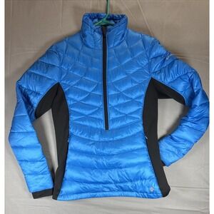 Columbia Omni Heat 700 Women's Blue Quilted Jacket Size Small